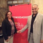 Fernando Bispo e Elide do Nascimento: f&atilde;s de teatro