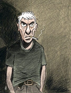 Autocaricatura de Angeli (2010) Autocaricatura de Angeli (2010)