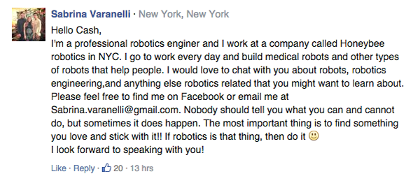 Garota não é aceita em aula de robótica “apenas para meninos” e resolve fazer algo incrível