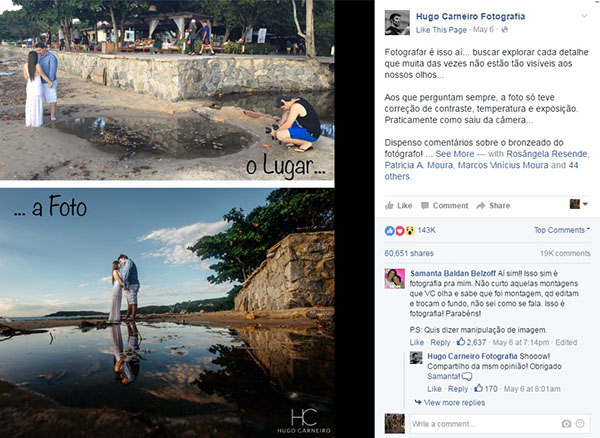 Este fotógrafo transformou um cenário aparentemente feio em uma foto espetacular e fez sucesso na internet