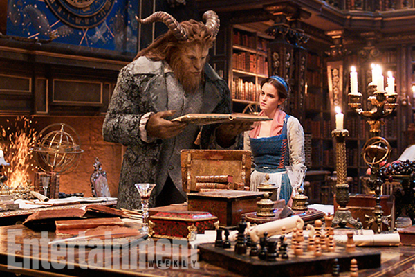 Primeiras fotos mostram Emma Watson caracterizada com famoso vestido amarelo de “A Bela e A Fera”