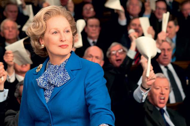 Meryl Streep em A Dama de Ferro: merecido Oscar de melhor atriz