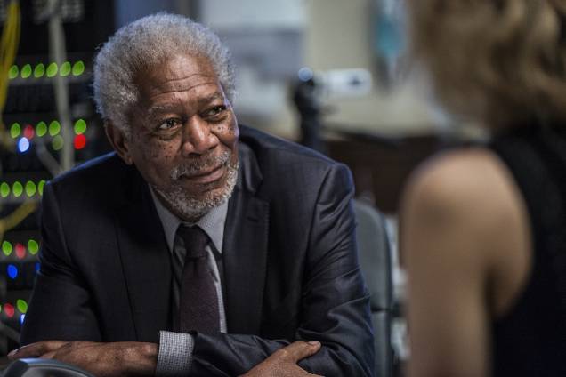 Lucy: o ator Morgan Freeman