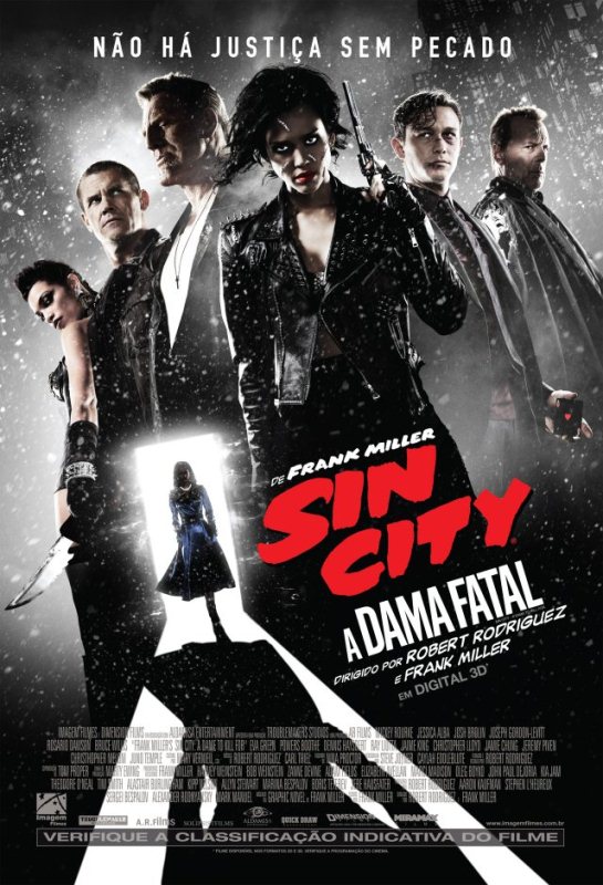 Sin City - A Dama Fatal: pôster do filme