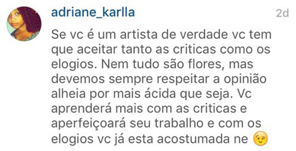 Sophia Abrahão perde paciência com crítica de seguidor e dá resposta irônica 