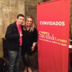 Gustavo Verdelone e V&acirc;nia Maria Garcia: adoram conhecer bares