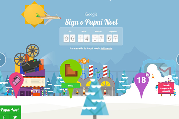 Veja como acompanhar o trajeto do Papai Noel com ajuda do Google