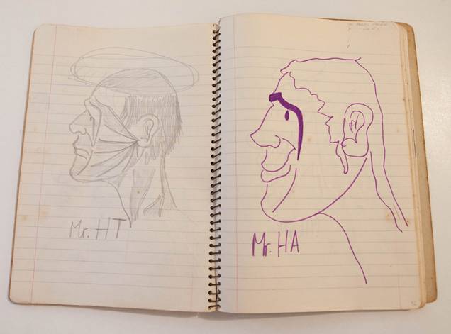Caderno de anotações do artista Caderno de anotações do artista