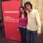 Os m&uacute;sicos Paula Calegari e Cesar Villavicencio: exigentes quando o assunto &eacute; m&uacute;sica e comida peruana