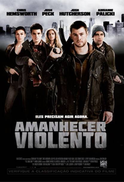 Amanhecer Violento: pôster do filme