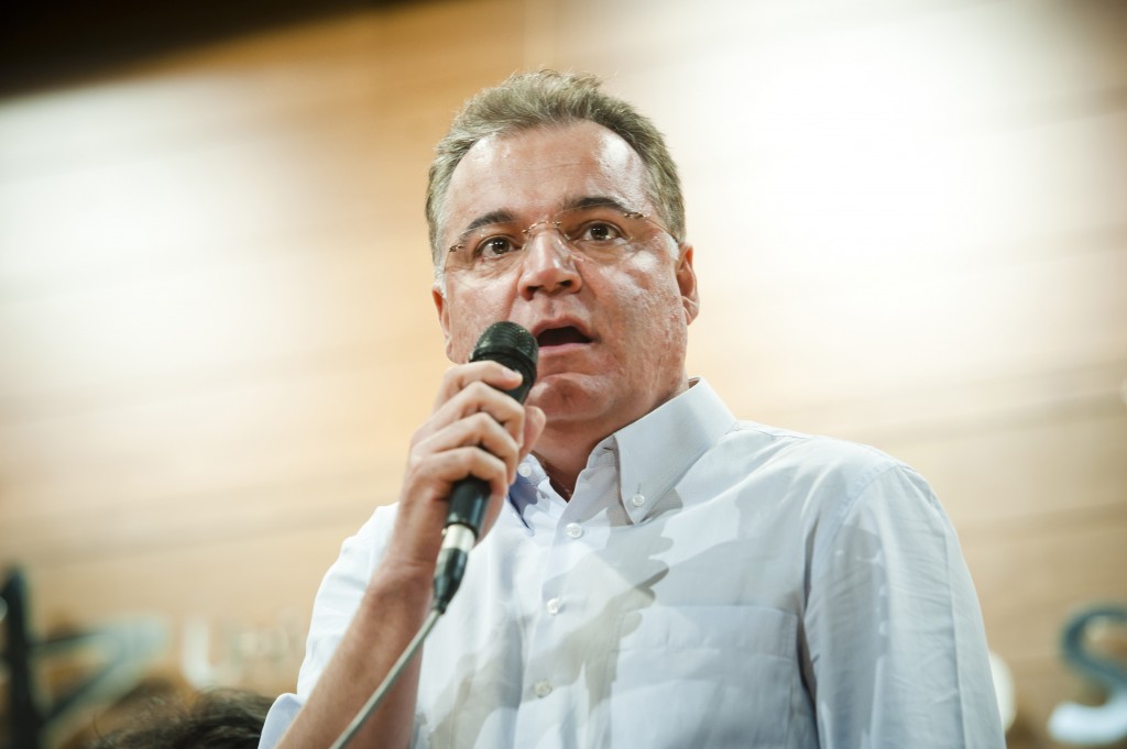 O presidente da Assembleia Legislativa de São Paulo, deputado Samuel Moreira (PSDB) (Foto: Isadora Brant/folhapress)