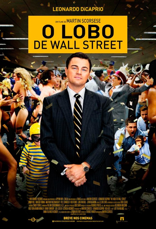 O Lobo de Wall Street: pôster do filme