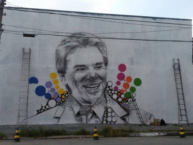 Grafite Silvio Santos