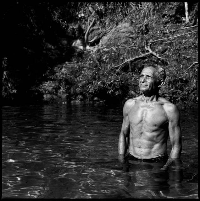 Josias “Jonas” Gonçalves, guerrilheiro da década de 1970, foi fotografado na Serra das Andorinhas, onde lutou contra o Exército brasileiro, na região do Araguaia