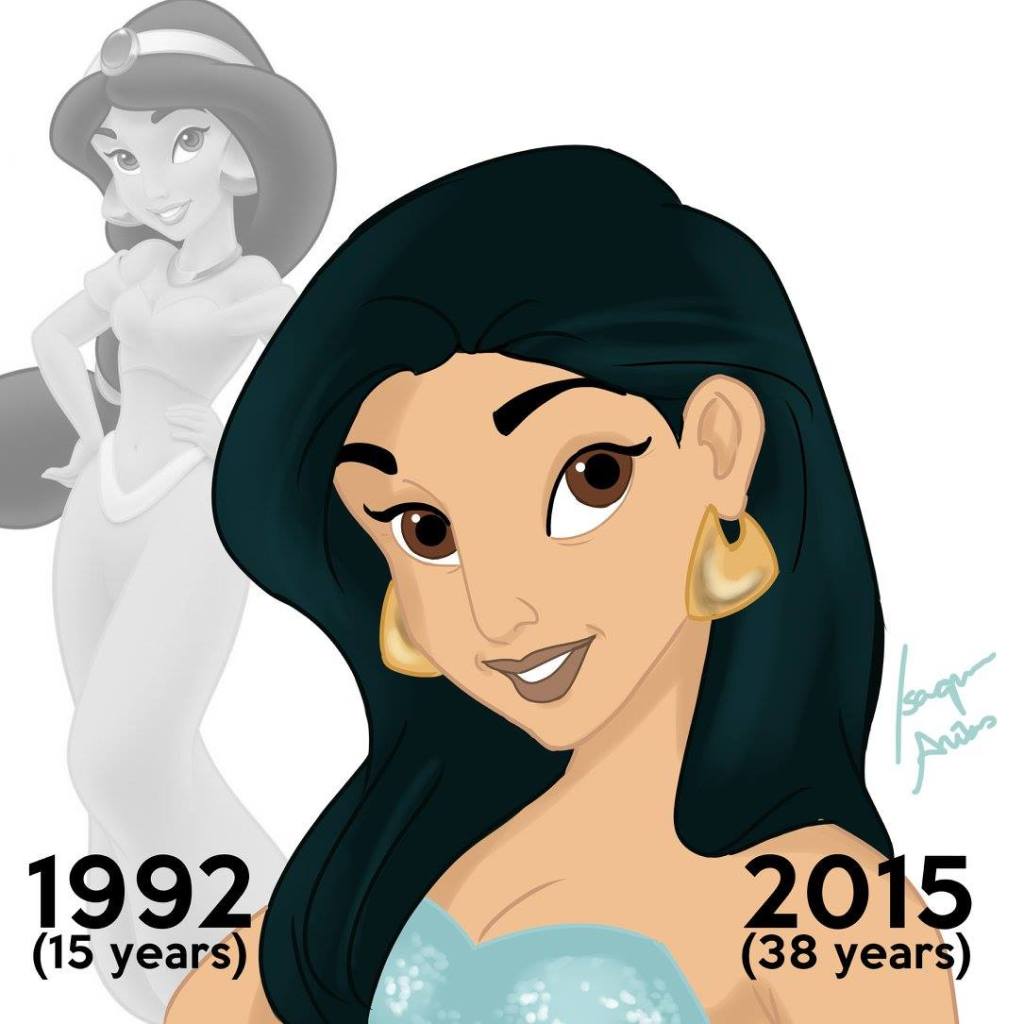 Princesas da Disney mais velhas
