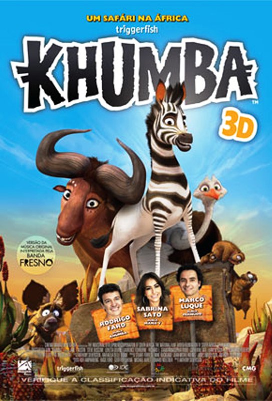 Khumba: pôster do filme