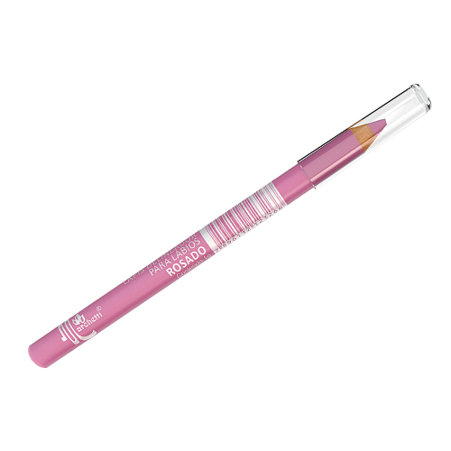 Lápis para contorno dos lábios, cor rosado, da Marchetti. Preço sugerido de venda: 11,16 reais.