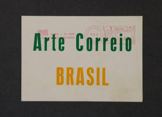 Arte Correio Brasil (1978), de Paulo Bruscky