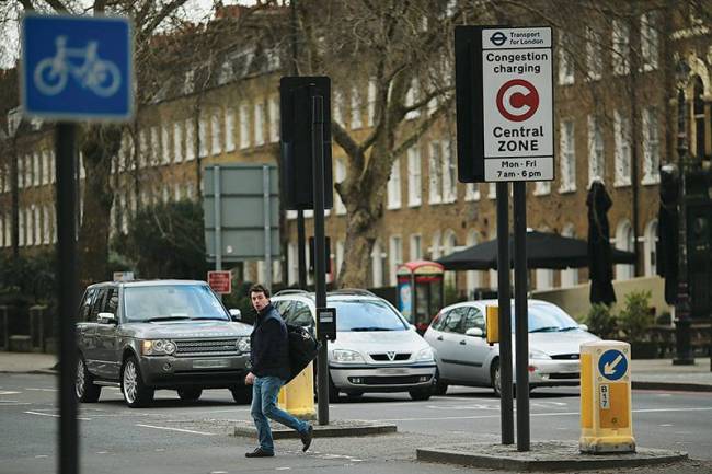 pedágio urbano londres