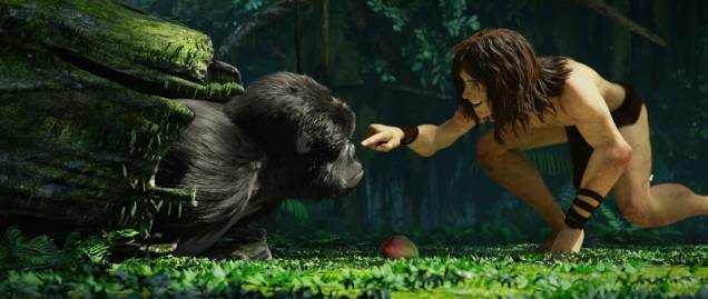 Tarzan - A Evolução da Lenda: Tarzan foi criado por uma gorila