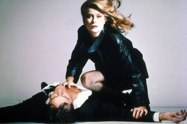Fome de Viver: os atores Catherine Deneuve e eTony Scott Fome de Viver: os atores Catherine Deneuve e eTony Scott