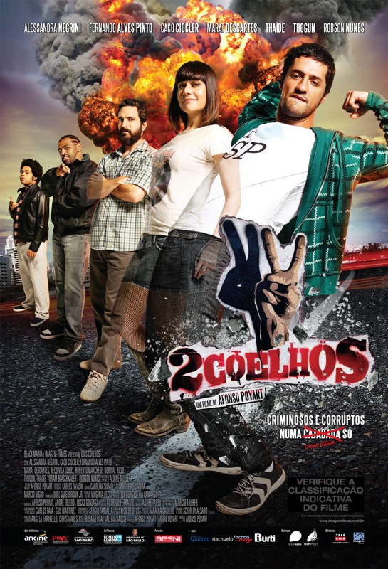 2 Coelhos, com Alessandra Negrini: requintado visual pop é um dos trunfos da boa fita de ação nacional 2 Coelhos, com Alessandra Negrini: requintado visual pop é um dos trunfos da boa fita de ação nacional