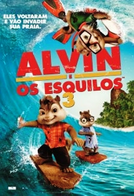 Alvin e os Esquilos 3: pôster do filme
