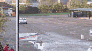 animated car parking