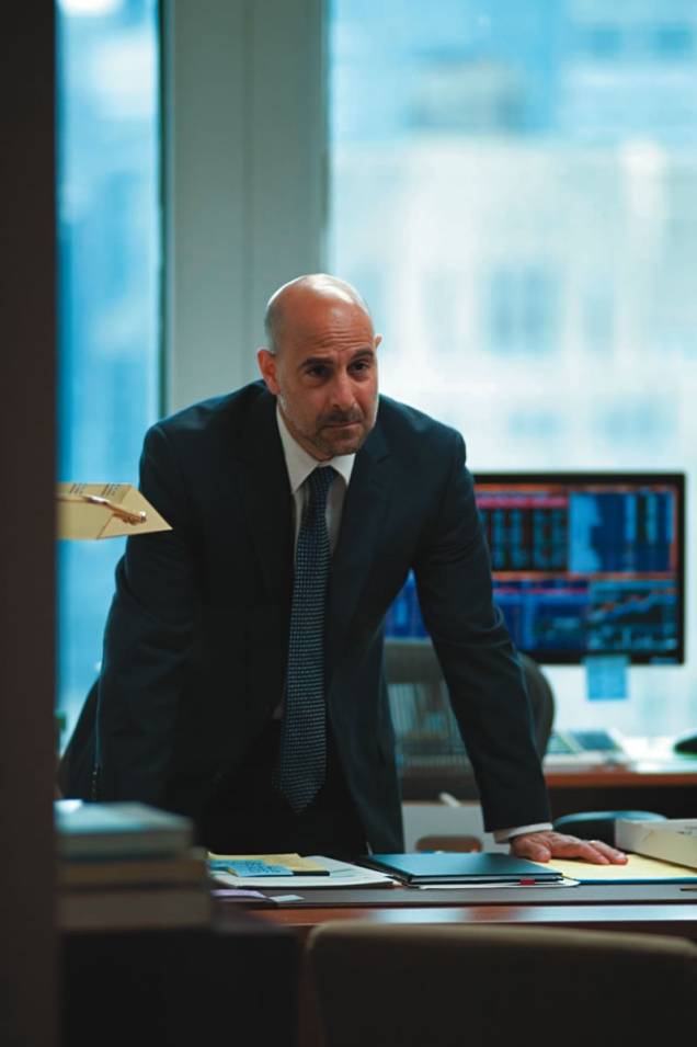 Margin Call — O Dia Antes do Fim: Stanley Tucci é um dos atores do drama sobre a crise econômica americana