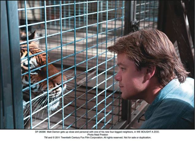 Matt Damon: um viúvo que redescobre a vida no contato com os animais em Compramos um Zoológico Matt Damon: um viúvo que redescobre a vida no contato com os animais em Compramos um Zoológico
