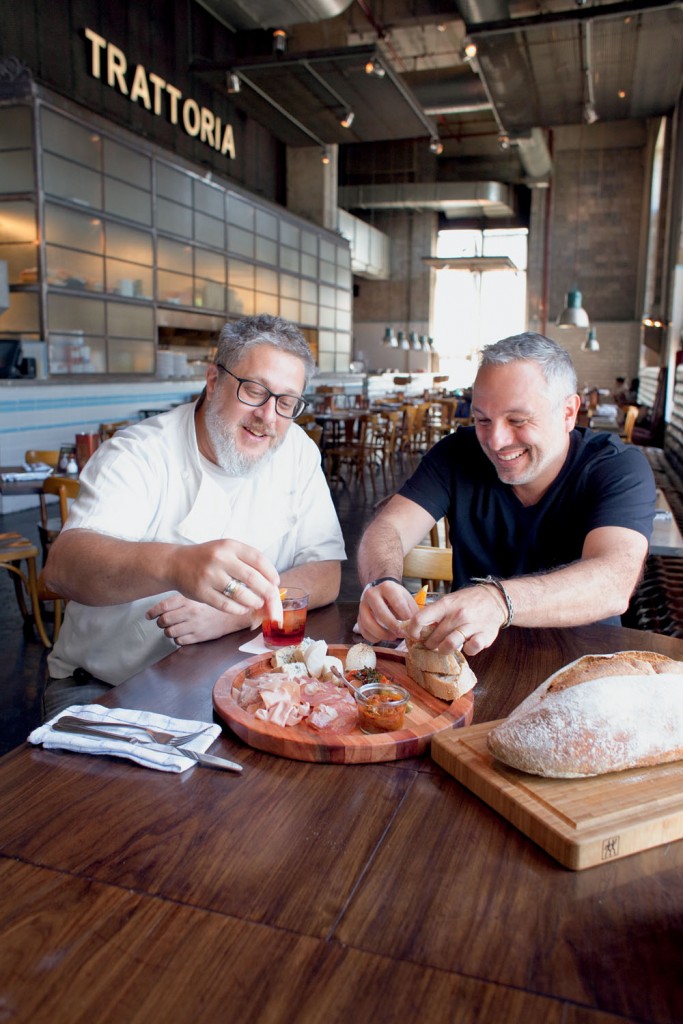 Novak e Garrido: parceiros em oito restaurantes (Foto: Divulgação)