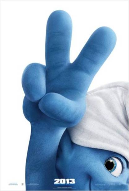 Os Smurfs 2: pôster do filme