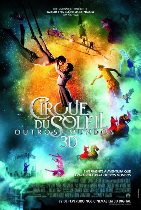Cirque du Soleil - Outros Mundos: pôster do filme