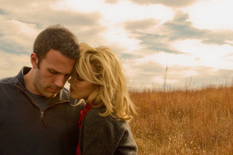 Amor pleno: os atores Ben Affleck e Rachel McAdams