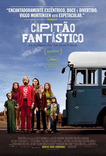 Capitão Fantástico: pôster do filme