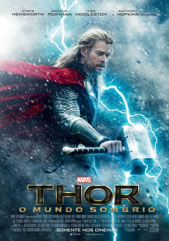 Thor - O Mundo Sombrio: pôster do filme
