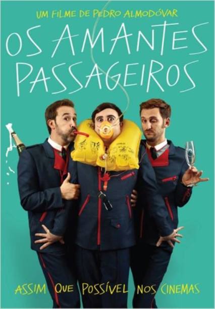 Os Amantes Passageiros: pôster do filme