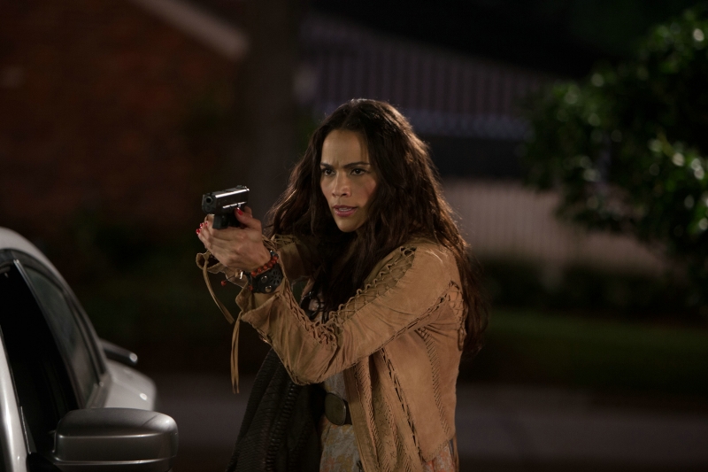 Dose Dupla: a atriz Paula Patton interpreta a personagem Deb