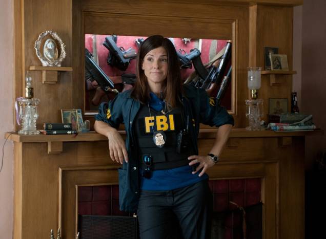 As bem-armadas: a atriz Sandra Bullock no papel de uma policial