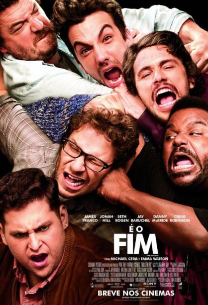 É o Fim: pôster do filme