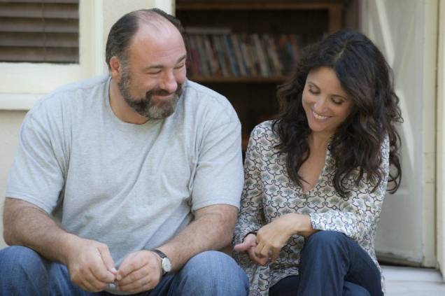 À Procura do Amor: os atores James Gandolfini e Julia Louis-Dreyfus