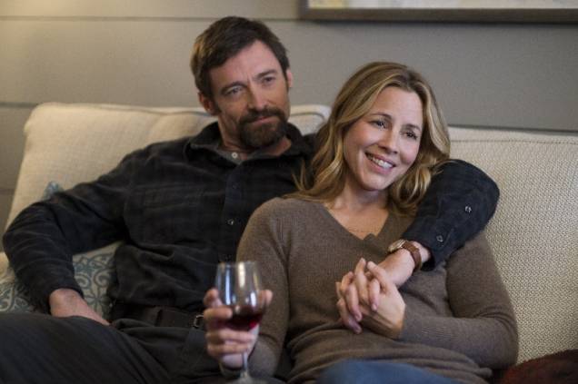 Os Suspeitos: os atores Hugh Jackman e Maria Bello