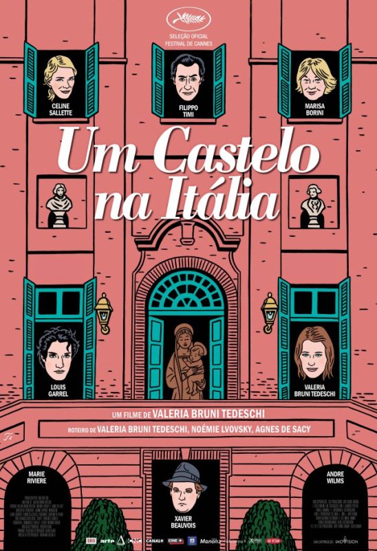 Um Castelo na Itália: pôster do filme