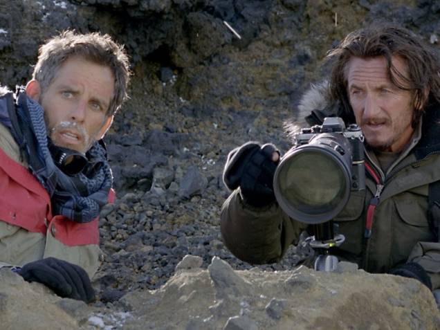 A Vida Secreta de Walter Mitty: Ben Stiller e Sean Penn A Vida Secreta de Walter Mitty: Ben Stiller e Sean Penn