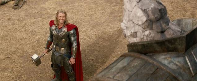 Cena do filme Thor - O Mundo Sombrio
