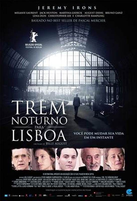 Trem Noturno para Lisboa: pôster do filme