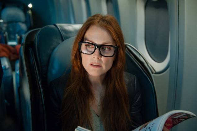 Sem Escalas: a atriz Julianne Moore está na trama Sem Escalas: a atriz Julianne Moore está na trama