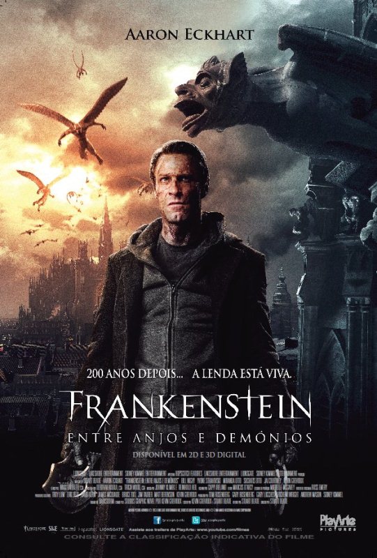 Frankenstein - Entre Anjos e Demônios: pôster do filme