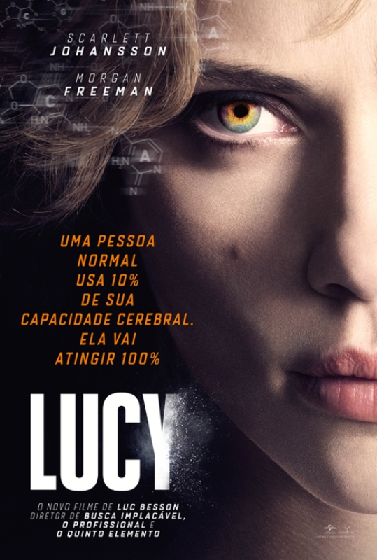 Lucy: pôster do filme