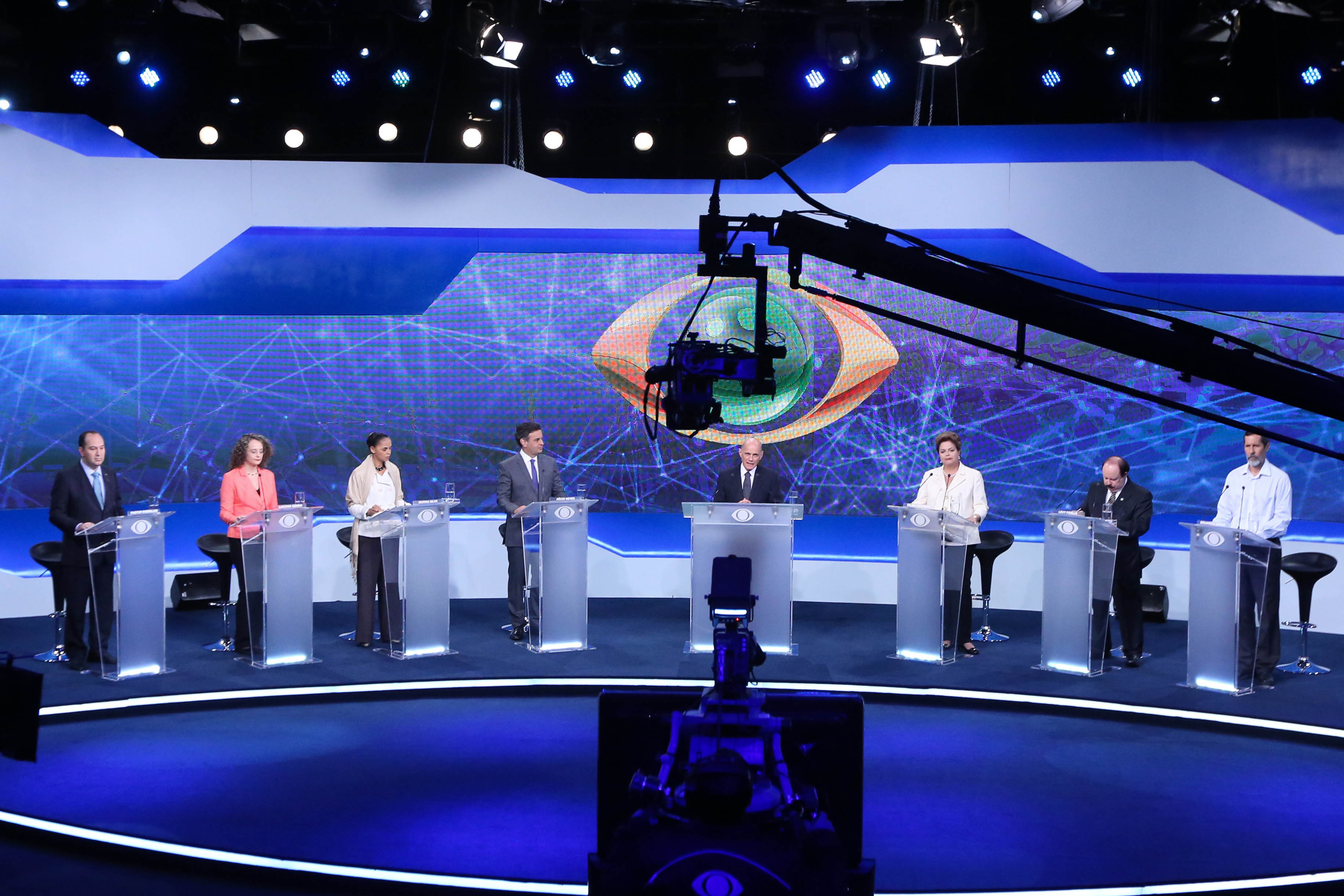 Candidatos á presidência da República participam de debate na Band